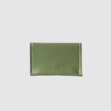 Load image into Gallery viewer, Small Fortune Wallet in Forest Green Leather
