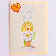 Load image into Gallery viewer, Greeting Card | Grow Girl
