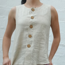 Load image into Gallery viewer, Handmade linen shirt
