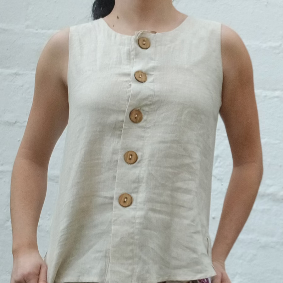 Handmade linen shirt