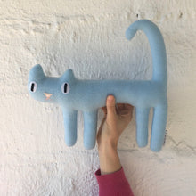 Load image into Gallery viewer, Blue Cat Plush Toy
