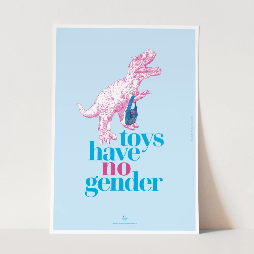 T-Rex Poster- Gender Equality