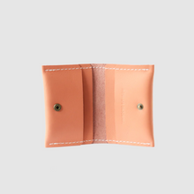 Load image into Gallery viewer, Open Small Fortune Wallet in Protea Pink
