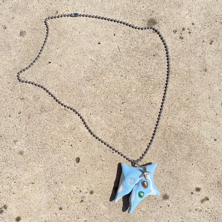 Blubber | Hand Sculpted Charm Necklace