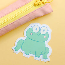 Load image into Gallery viewer, Vinyl Frog Sticker
