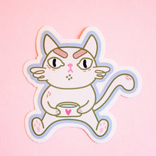 Load image into Gallery viewer, Hungry Kitty Sticker
