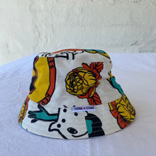 Load image into Gallery viewer, one of a kind bucket hat- white 
