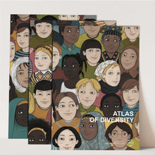 Load image into Gallery viewer, Poster Series Set of 3, Atlas of Diversity
