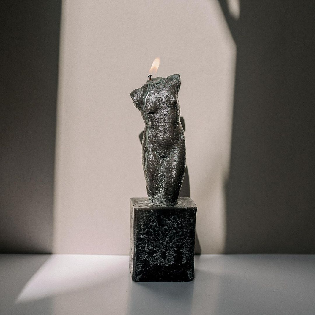 Female Bust Candle