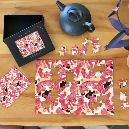 Rock Paper Scissors Artist Colab Puzzle