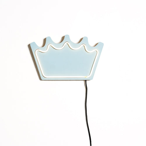 Blue Crown LED Light