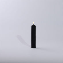 Load image into Gallery viewer, Black Stand-Alone Dinner Candles
