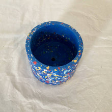 Load image into Gallery viewer, Terrazzo Planter with drainage hole
