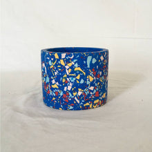 Load image into Gallery viewer, Terrazzo Planter Royal Blue

