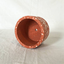 Load image into Gallery viewer, Terrazzo Planter with drainage hole
