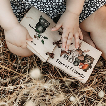 Load image into Gallery viewer, Wooden Baby Book
